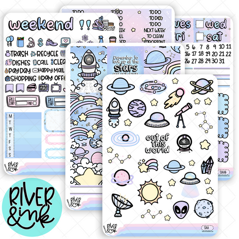 Still Growing  Hobonichi Weeks Sticker Kit Planner Stickers – River & Ink