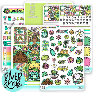 Still Growing | Weekly Vertical Planner Stickers Kit