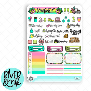 Still Growing | Weekly Vertical Planner Stickers Kit