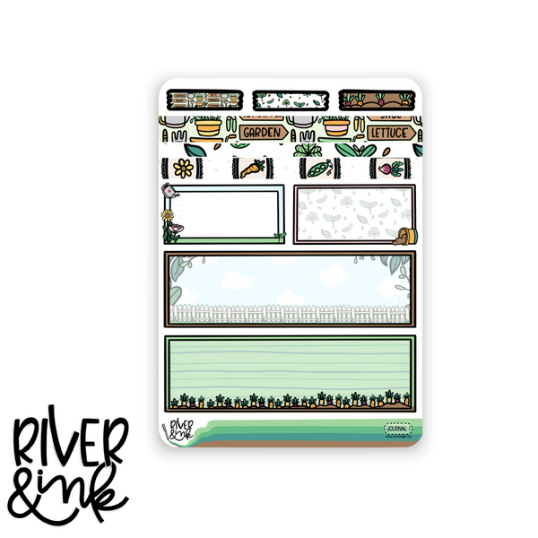 Seeds and Soil | Journaling Stickers Kit