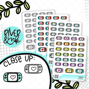 Switch Gaming Icon | Hand Drawn Planner Stickers