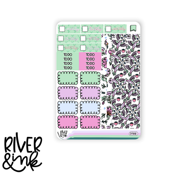 Spread Your Wings | Hobonichi Cousin Planner Stickers Kit