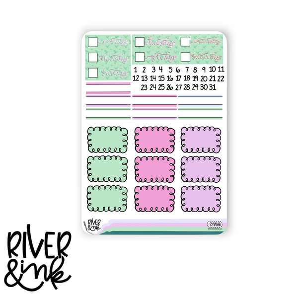 Spread Your Wings | Vertical Stickers Kit Planner Stickers