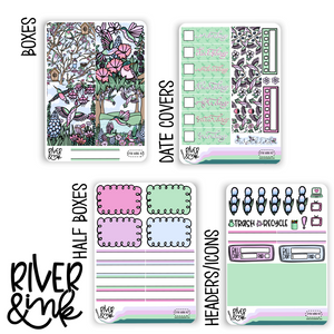 Spread Your Wings | Mini Weekly Planner Stickers Kit
