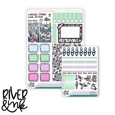 Getaway  Hobonichi Cousin l Planner Stickers Kit – River & Ink