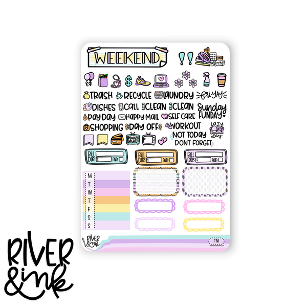 Take Note | Vertical Stickers Kit Planner Stickers