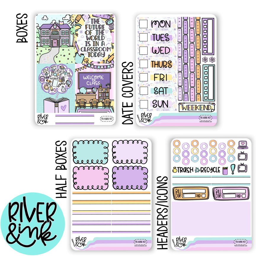 Take Note | Mini Weekly Planner Stickers Kit – River & Ink