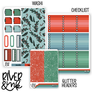 Tis The Season | Weekly Vertical Planner Stickers Kit Add Ons