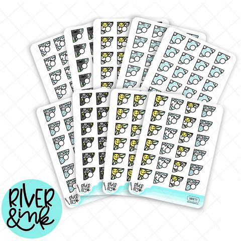 Chase The Rainbow  Journaling Stickers Kit – River & Ink